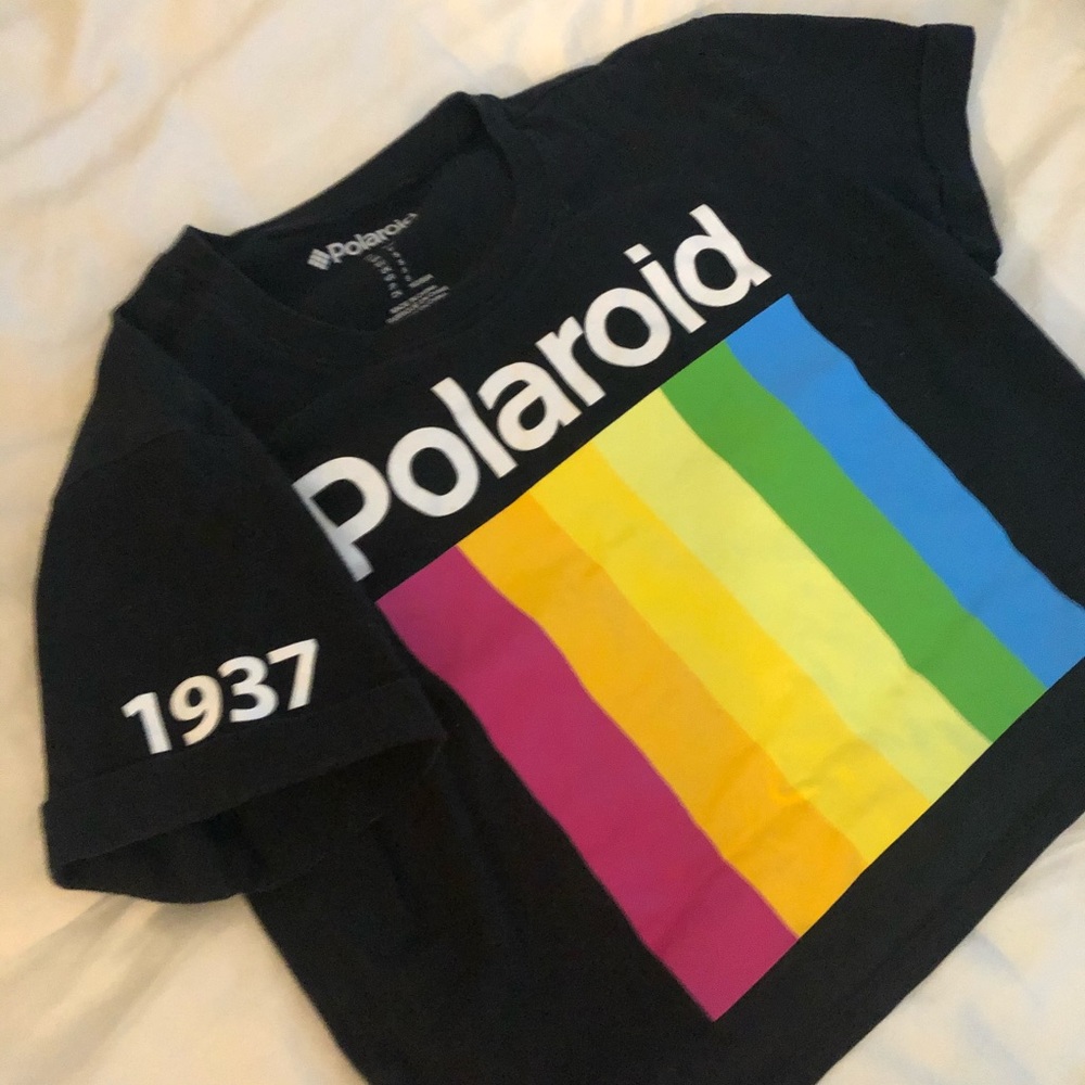 Poloroid crop top!